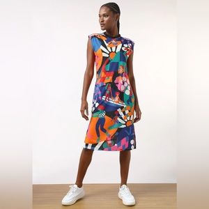 FARM RIO X ADIDAS DRESS NWT SIZE LARGE